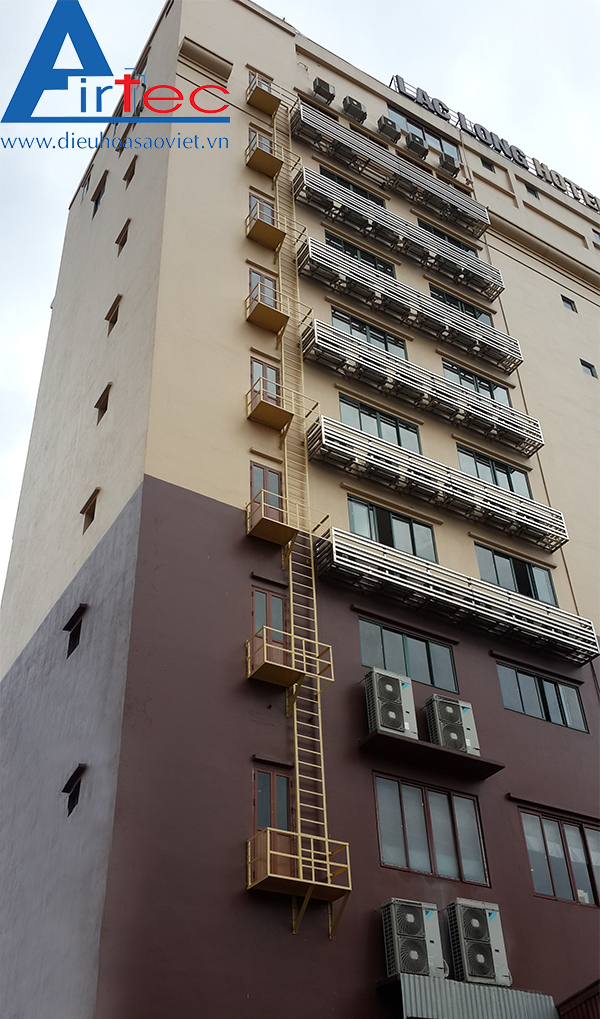 hạng mục thang thoát hiểm lạc long