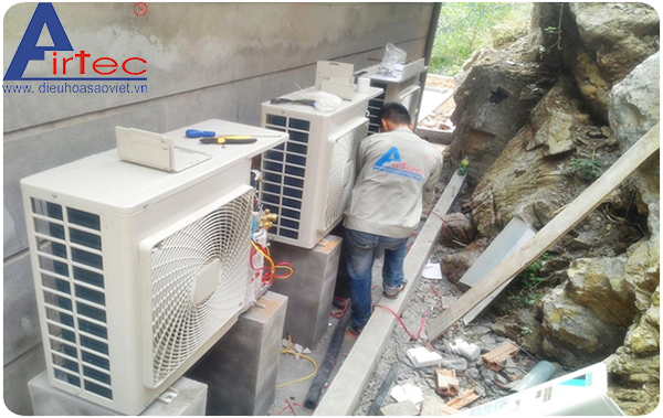 thợ sửa chữa điều hòa tại cát bà