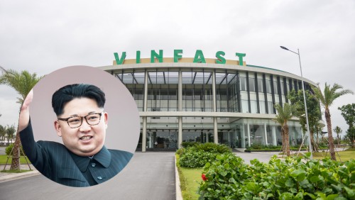 Ông Kim Jong-un đã đến Hải Phòng thăm nhà máy VinFast.